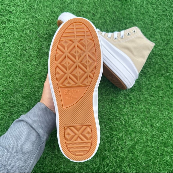 Converse Chuck Taylor All Star Move Hi Beach Stone - Picture 14 of 14